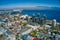 Aerial View of Reykjavik, The Rapidly Growing Urban Metro of Iceland