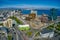 Aerial View of Reykjavik, The Rapidly Growing Urban Metro of Iceland