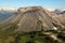 Aerial view of Ring Mountain in the Coast Mountains of British Columbia