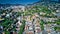 Aerial View of Rio de Janeiro City and Mountains