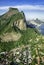 Aerial view of Rio de Janeiro\'s Pedra da Gavea Mountain