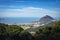 Aerial view of Rio de Janeiro and Two Brothers Hill - Rio de Janeiro, Brazil