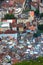 Aerial view of Rio favela