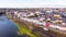 An Aerial View of River Corrib in Galway