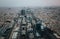 Aerial view of Riyadh downtown at the evening