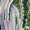 Aerial View : Roads crossing