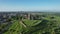 Aerial view of the Rock of Cashel, also known as Cashel of the Kings and St. Patricks Rock in Cashel, Ireland