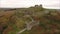 Aerial view. Rock of Dunamase. Portlaoise. Ireland