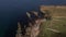 Aerial view of rock formations The ships near Sinemorets, Burgas, Bulgaria