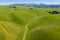 Aerial View of Rolling Hills in Tri-Valley, Northern California