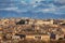 Aerial view of the Rome city with beautiful architecture, Italy