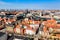 Aerial View on Roofs and Canals of Copenhagen