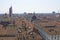 Aerial view of rooftops 3, Turin, Liguria, Italy.