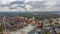 Aerial view of the Ruda Slaska city center