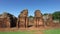 Aerial view Ruins of Jesuit Building, San Ignacio in Misiones.