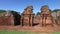 Aerial view Ruins of Jesuit Building, San Ignacio in Misiones.