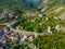 Aerial view of ruins of Stari Bar in Montenegro