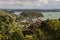 Aerial view of Russell, Bay of Islands