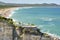 Aerial view of Sa Tuna Beach Resort Spain