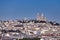 Aerial view of the SacrÃ©-CÅ“ur in Paris