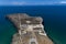 Aerial view of the Sagres Fortress at the Sagres Point in Algarve