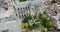 Aerial view of Saint-Etienne Cathedral in Limoges, France