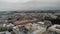 Aerial view. Saint-Petersburg city center near Church of Savior Blood gold dome