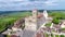 Aerial View of Sainte Marie Madeleine Basilica, Vezelay