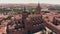 Aerial view of Salamanca Cathedral in Spain