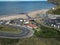 aerial view of Saltburn by the Sea, commonly referred to as Saltburn, North Yorkshire