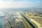 Aerial view of San Diego airport