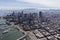Aerial View San Francisco Urban Cityscape
