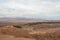 Aerial view of San Pedro de Atacama valley from Pukara de Quitor ruins - Atacama Desert, Chile