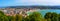 Aerial view of San Sebastian, Spain