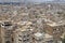 Aerial view of the Sanaa city, Sanaa, Yemen.