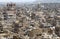 Aerial view of the Sanaa city, Sanaa, Yemen.