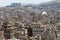 Aerial view of the Sanaa city, Sanaa, Yemen.