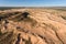 Aerial view of sand dunes - South Africa