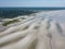 Aerial View of Sandy Coast on Cape Cod, Massachusetts