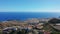 Aerial view. Santa Cruz de Tenerife. Panoramic view at city of Santa Cruz de Tenerife.