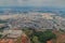 Aerial view of Sao Paulo suburbs, Braz