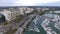 Aerial view of the Sarasota downtown, Florida.