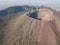 aerial view of scenic mount vesuvius Naples