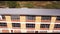 Aerial view of school building