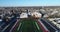 Aerial View School Football Field