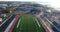 Aerial View School Football Field