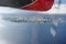 Aerial view from a seaplane on male,Maldives