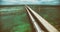 Aerial view of Seven Miles Bridge along Overseas Highway, Florid