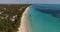 Aerial view of a Shannas Cove on Cat Island, Bahamas