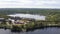 Aerial View of Shawinigan from La Cite de l`Energie